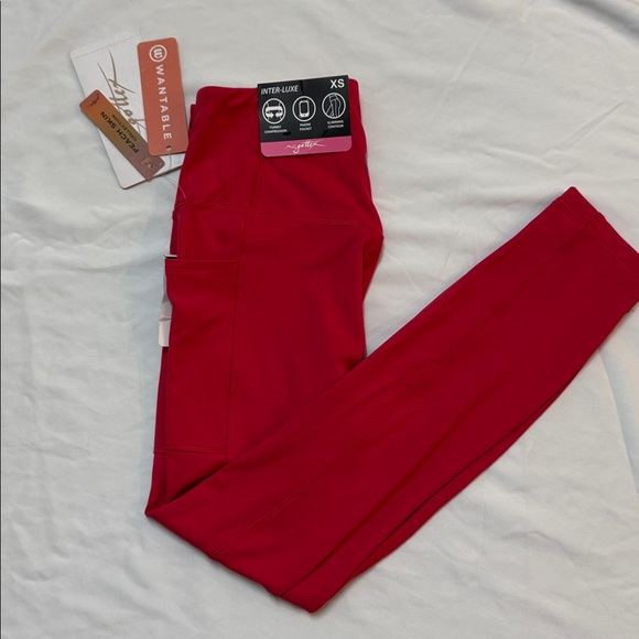 Gottex Pants - Gottex Peach Skin‎ Collection Vibrant Red Apparel